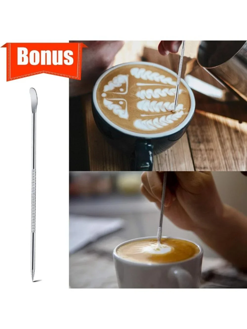 Stainless Steel Milk Frothing Pitcher 20oz - Barista Tool for Cappuccino & Latte